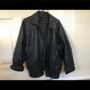 Vintage leather jacket